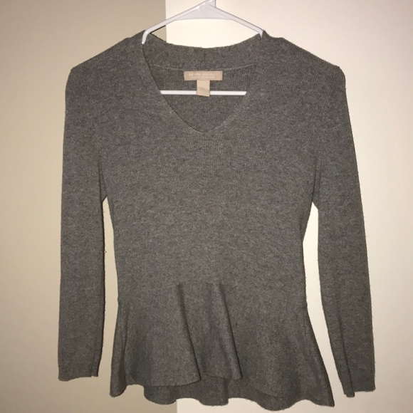 Banana Republic Sweaters - Gray peplum sweater